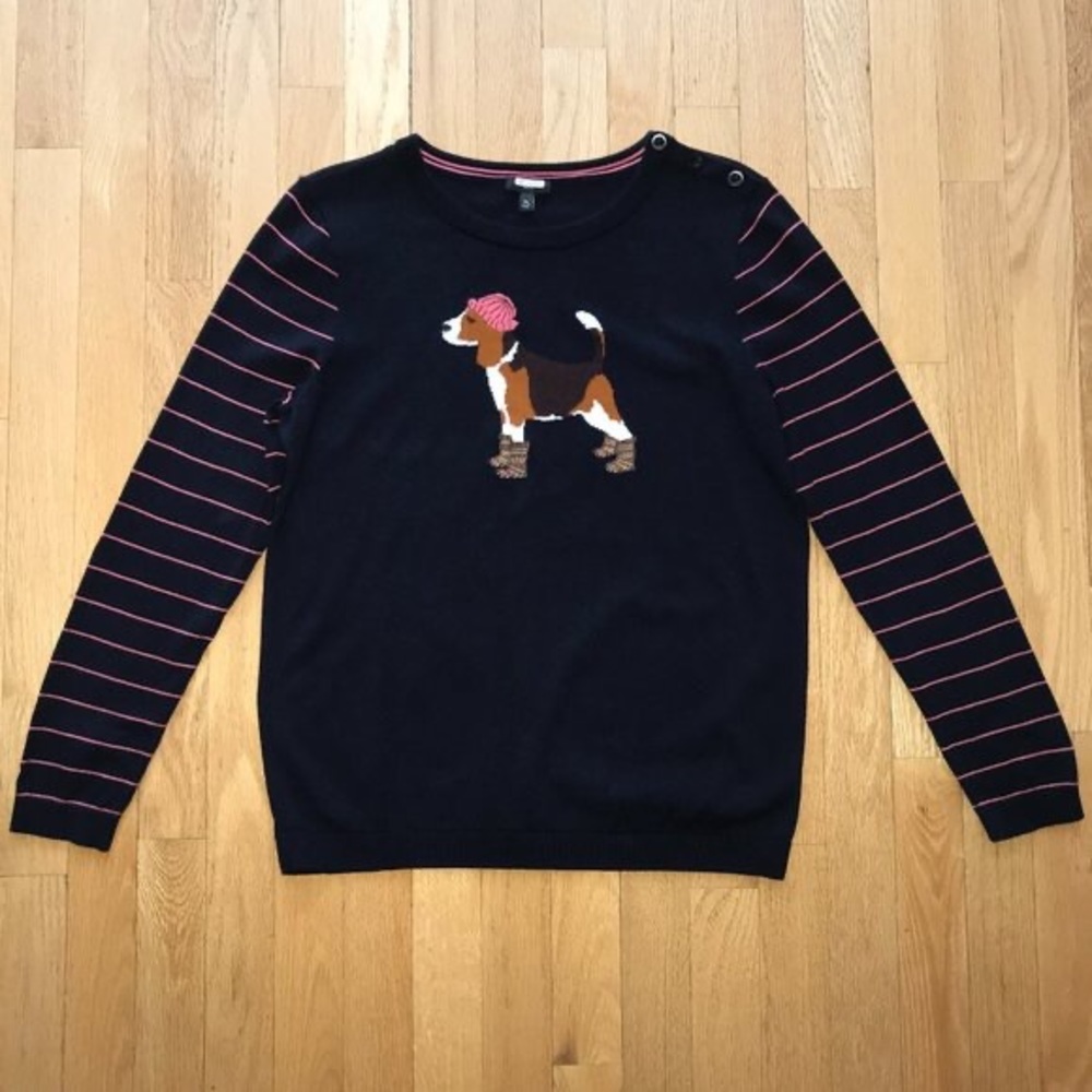Talbots Beagle Sweater